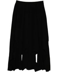 Enfold - Jupe Mi-Longue À Design Plissé - Lyst