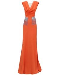 Gemy Maalouf - Cowl-Neckline Dress - Lyst