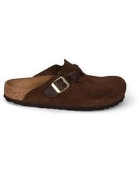 Birkenstock - Boston Buckle-Strap Mules - Lyst