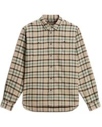 Woolrich - Camisa Warren De Franela A Cuadros - Lyst