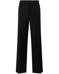 Philipp Plein - Loose-Fit Trousers Pinstripe - Lyst
