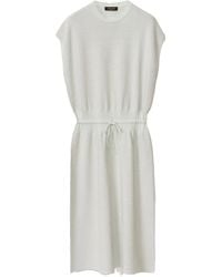 Fabiana Filippi - Midikleid mit kurzen Ärmeln - Lyst