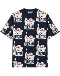 Chocoolate - T-Shirt À Imprimé Ours - Lyst