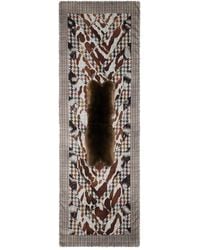 Pierre Louis Mascia - Houndstooth-Pattern Scarf - Lyst