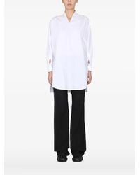 Raf Simons - Blusa Con Botones Y Manga Larga - Lyst