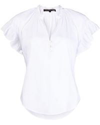 Veronica Beard - Milly Cotton Blouse - Lyst
