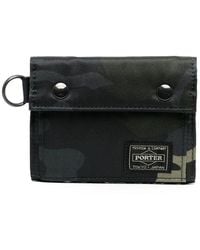 Porter-Yoshida and Co - Camouflage Print Wallet - Lyst