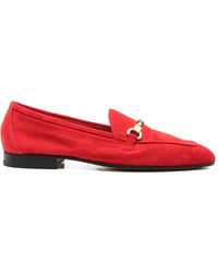 Doucal's - Mocassins En Daim À Ornement Métallique - Lyst