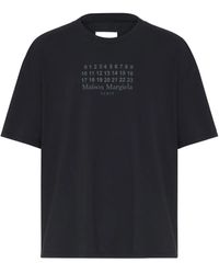 Maison Margiela - Numeric-Logo T-Shirt - Lyst