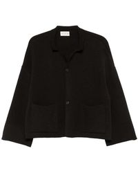 Ma'ry'ya - Button-Up Wide-Sleeve Cardigan - Lyst