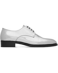 Saint Laurent - Adrien Patent-leather Derby Shoes - Lyst