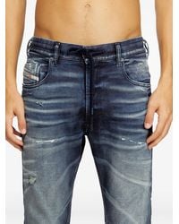 DIESEL - D-Krooley 068Ud Drawstring Jeans - Lyst