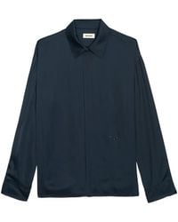Zadig & Voltaire - Tyrica Satin Shirt - Lyst