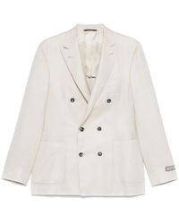 Canali - Double-Breasted Blazer - Lyst