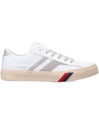Pro Keds - Stripe-Detail Leather Sneakers - Lyst