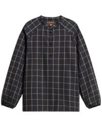 Woolrich - Geruite Flanellen Blouse - Lyst