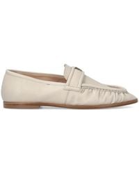 Pinko - Leather Loafers - Lyst