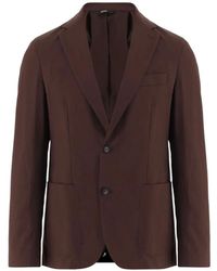 BOSS - Blazer Con Botones - Lyst