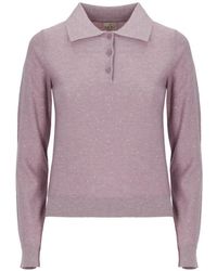 Emme - Emmabate Sequin-Embellished Polo Top - Lyst