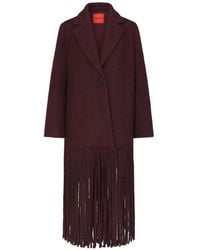 Simon Miller - Vero Fringe-Trimmed Coat - Lyst