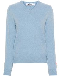 COMME DES GARÇONS PLAY - Pull À Logo Cœur - Lyst