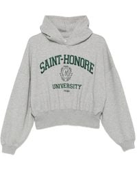 Maje - Hoodie Met Geborduurd Logo - Lyst