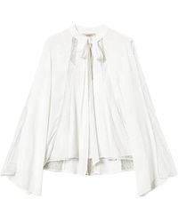 Twinset - レースディテール ブラウス - Lyst