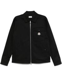 Moncler - Zip-Up Shirt Jacket - Lyst