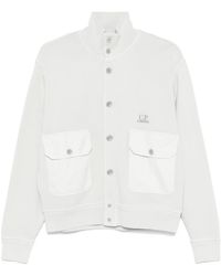 C.P. Company - Sudadera de vellón y algodón - Lyst