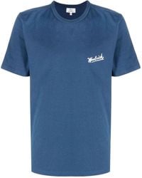 Woolrich - T-shirt Met Logoprint - Lyst
