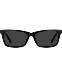 Marc Jacobs - Crystal-Embellished Rectangle-Frame Sunglasses - Lyst