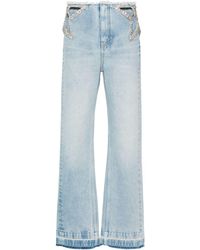 Stella McCartney - Jeans con dettaglio cut-out - Lyst