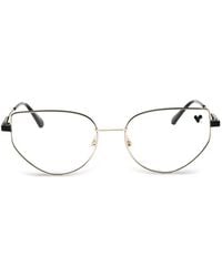 Calvin Klein - Cat-Eye Frame Glasses - Lyst