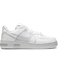 Nike - Air Force 1 Low React "white" Sneakers - Lyst
