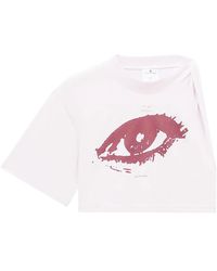 Courreges - T-Shirt Con Stampa - Lyst