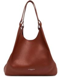 Gianni Chiarini - Dua Maxi-Grain Leather Shoulder Bag - Lyst