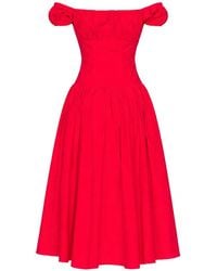 Caroline Constas - Robe Augusta À Taille Basse - Lyst