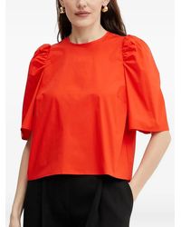 IVY & OAK - Elisabeth Ann Puff-Sleeve Top - Lyst