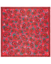 Bimba Y Lola - Paisley Patterned Scarf - Lyst
