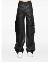 Amiri - Denim Broek Met Cargo Zak - Lyst