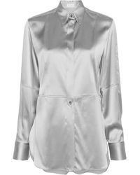 Brunello Cucinelli - Camicia A Maniche Lunghe - Lyst