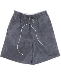 Camiel Fortgens - Drawstring Washed-Effect Bermuda Shorts - Lyst