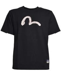 Evisu - Seagull-Print T-Shirt - Lyst