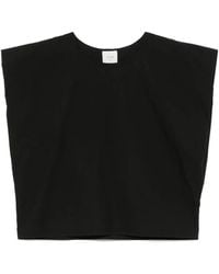 Alysi - Cropped-Tanktop aus Baumwolle - Lyst