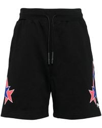 Phobia - Starry Lightning Print Cotton Shorts - Lyst