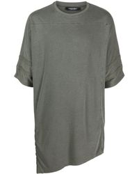 A_COLD_WALL* - Contour Asymmetric Cotton-blend T-shirt - Lyst