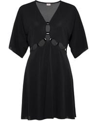 Eres - Connection V-Neck Cutout Dress - Lyst