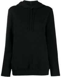 Woolrich Sweat à capuche à logo imprimé - Noir