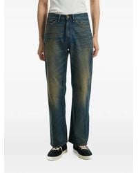 Stockholm Surfboard Club - Frank Logo-Embroidered Jeans - Lyst
