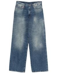 R13 - Wide Leg Damon Jeans - Lyst